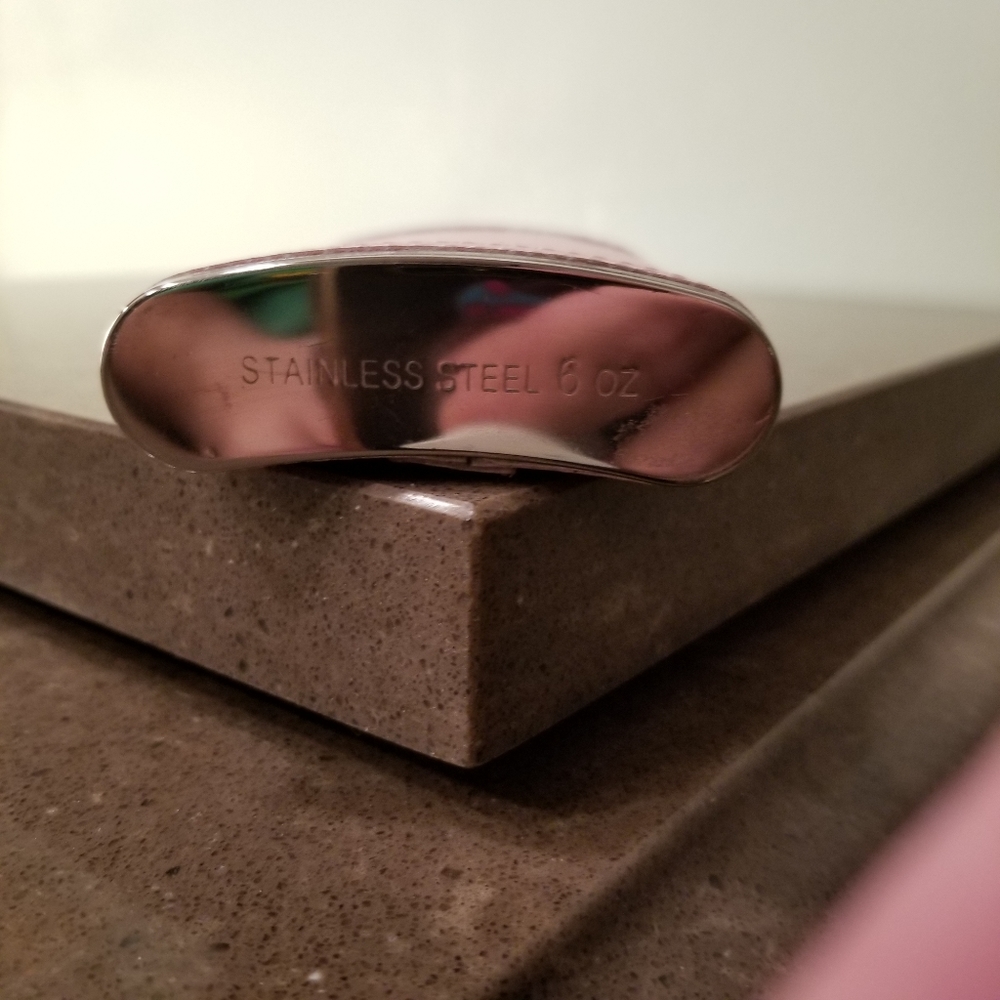 Leather Wrapped Flask - Picture 5 of 8